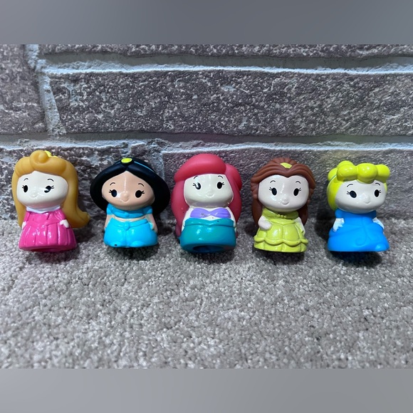 Disney Toys Euc Set Of 5 Disney Princess Finger Puppetsbath